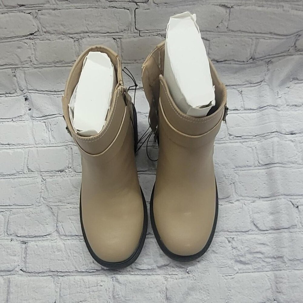 Torrid Tan Ankle Boots – Size 10.5New with Tags | Chunky Heel | Buckle Detail - Picture 4 of 5